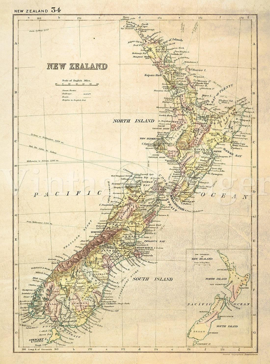 ਨਕਸ਼ਾ ਦੀ ਉਮਰ ਦੇ new zealand