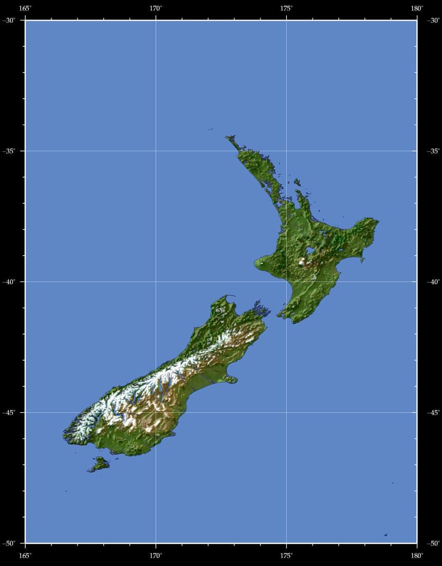new zealand ਧਰਤੀ ਦਾ ਨਕਸ਼ਾ
