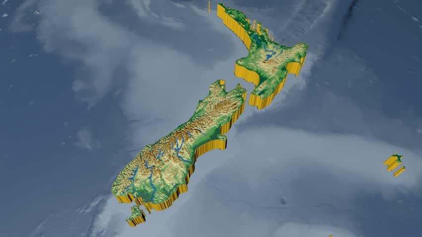 ਨਕਸ਼ਾ ਦੇ 3d new zealand