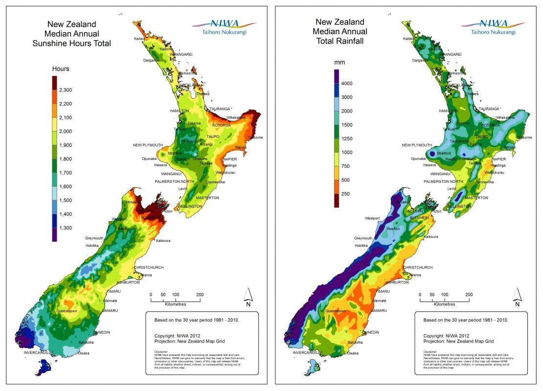 ਨਕਸ਼ਾ ਦੇ new zealand ਮਾਹੌਲ