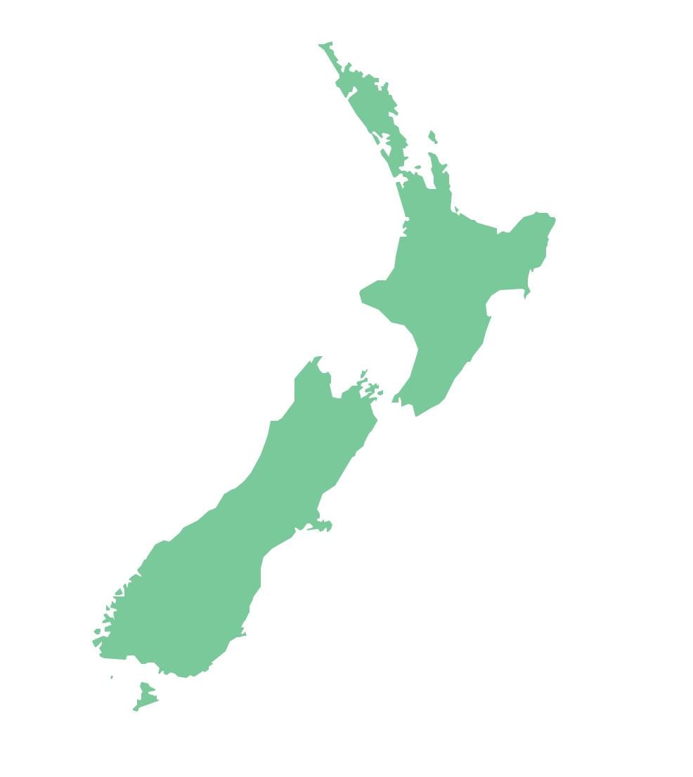 new zealand ਨਕਸ਼ਾ ਡਰਾਇੰਗ