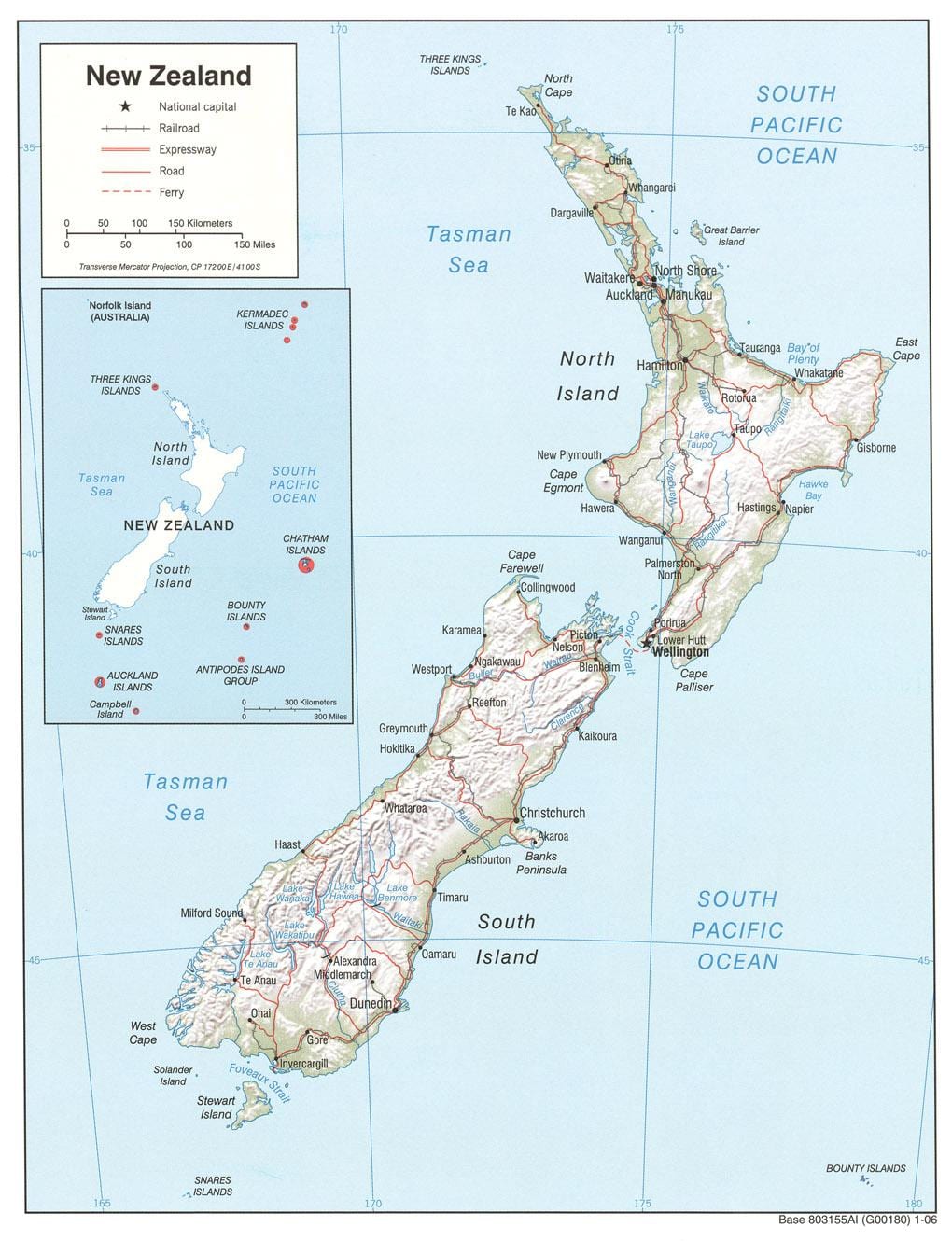new zealand ਦਰਿਆ ਦਾ ਨਕਸ਼ਾ