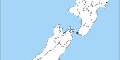 ਖਾਲੀ ਨਕਸ਼ਾ ਆਸਟਰੇਲੀਆ ਦੇ ਅਤੇ new zealand