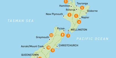 ਨਕਸ਼ਾ ਦੇ new zealand ਖੇਤਰ