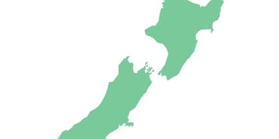 New zealand ਨਕਸ਼ਾ ਡਰਾਇੰਗ