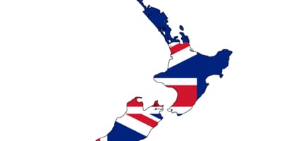 ਨਕਸ਼ਾ ਦੇ new zealand ਅਤੇ ਝੰਡਾ