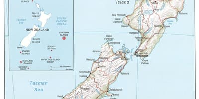 New zealand ਦਰਿਆ ਦਾ ਨਕਸ਼ਾ