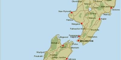 ਨਕਸ਼ਾ ਦੇ new zealand ਪੋਰਟ